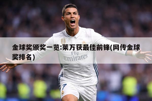 金球奖颁奖一览:莱万获最佳前锋(网传金球奖排名)